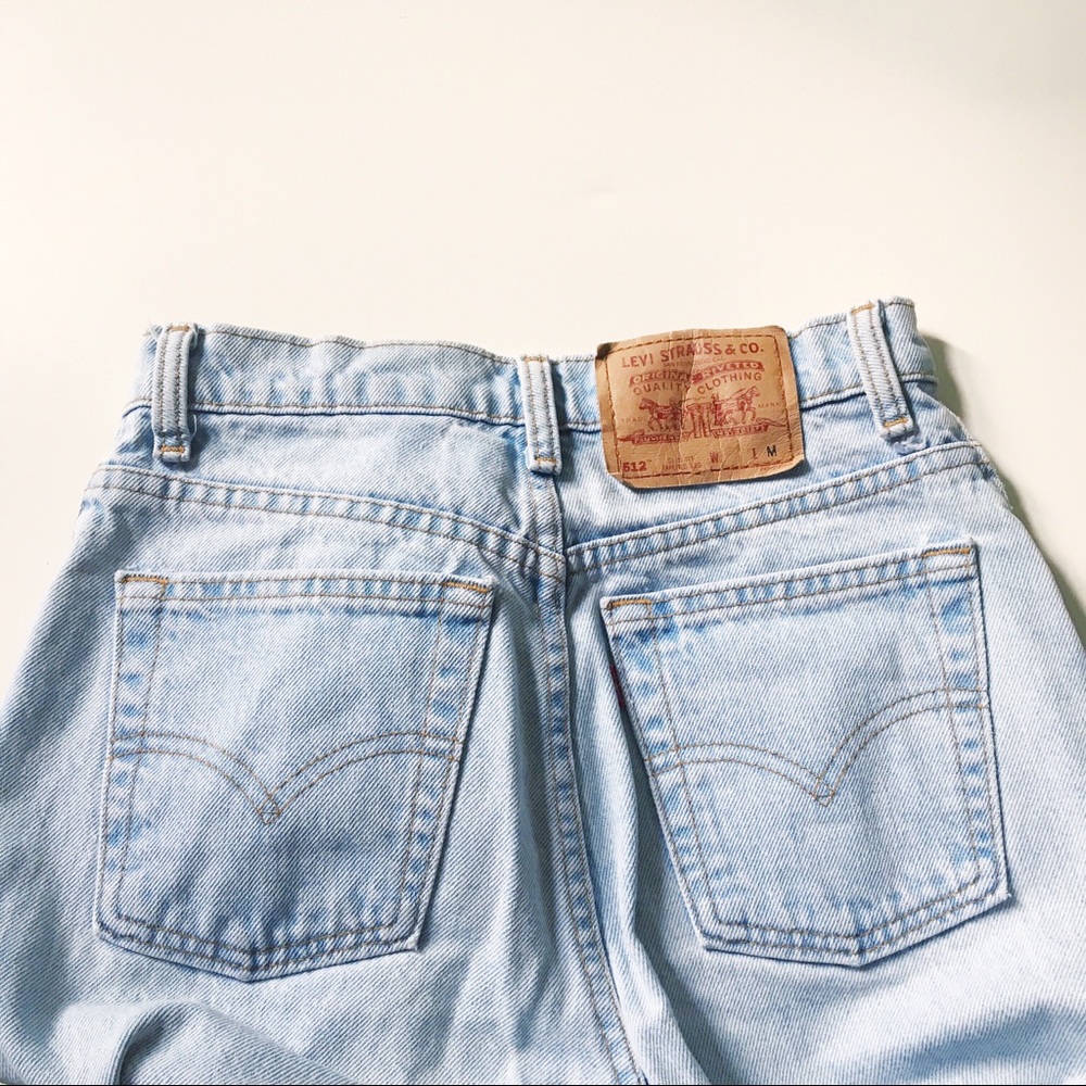 LEVIS 512 VintageJeans  Light Wash Denim